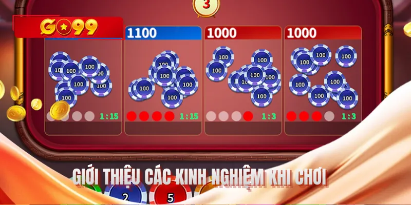 Giới thiệu các kinh nghiệm khi chơi