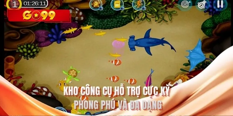 Kho công cụ hỗ trợ cực kỳ phong phú và đa dạng